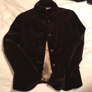 WILL BE GONE 4/1 Velvet brown J.Crew blazer